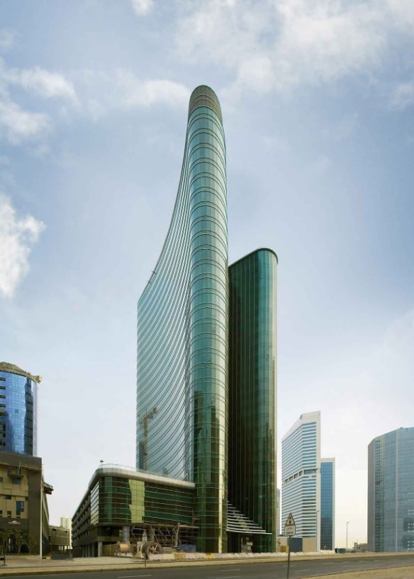 The Binary Office Tower-Dubai